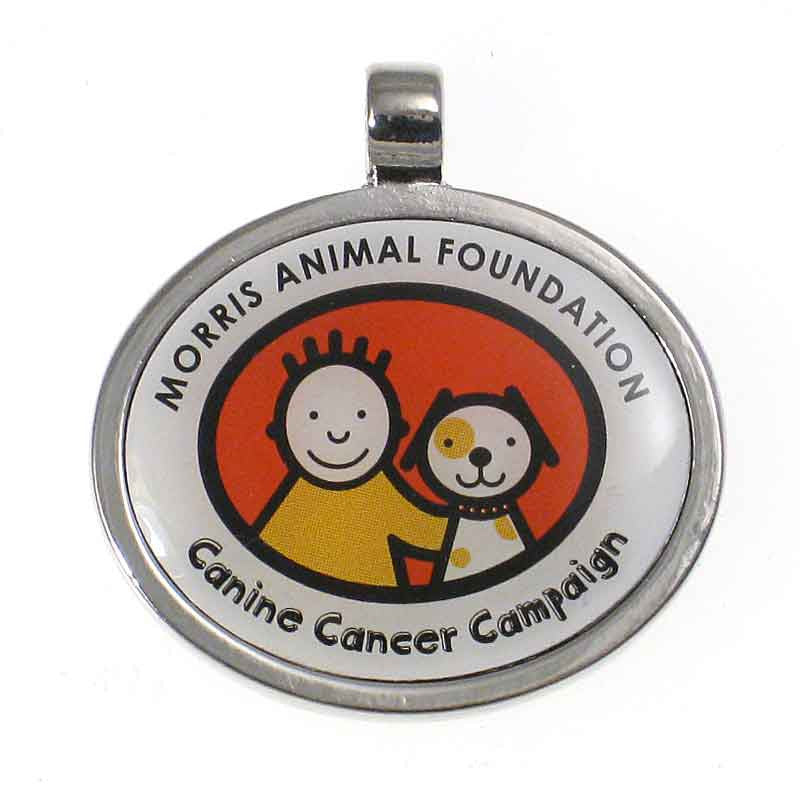 Canine Cancer Campaign Jewelry Tag, - Lucky Pet